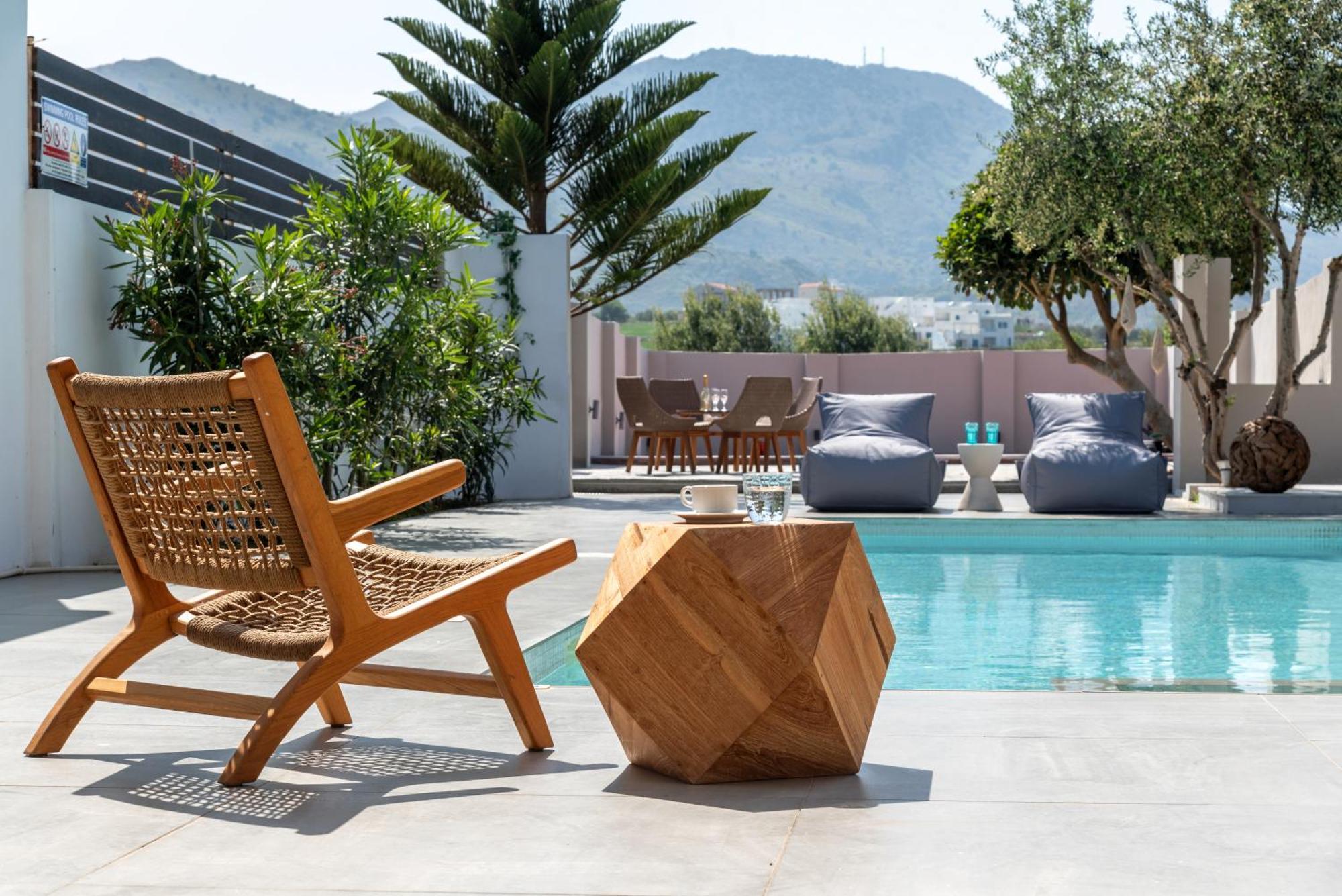 Hypnosis Beachside Villa With Private Heated Pool Georgioupoli Esterno foto