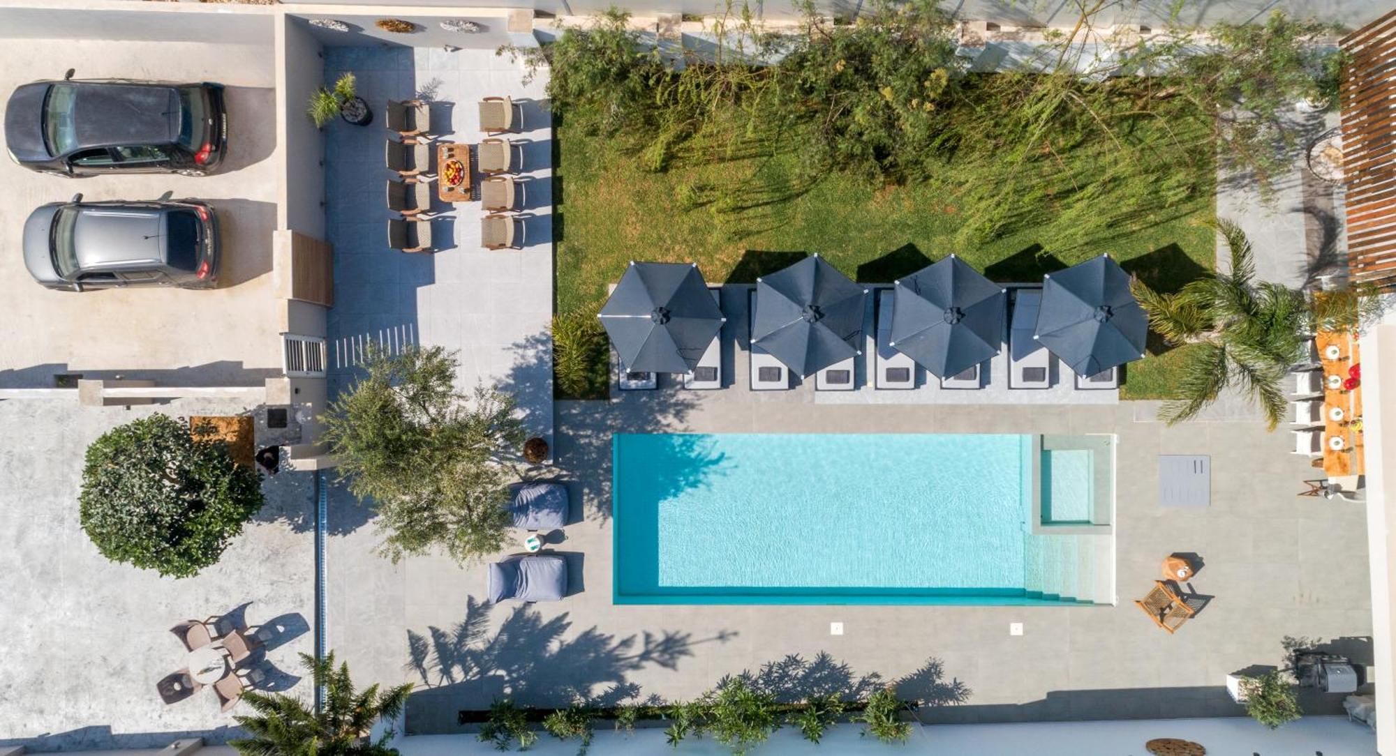 Hypnosis Beachside Villa With Private Heated Pool Georgioupoli Esterno foto